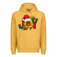 Mustard joy christmas with sunflower bbs Premium Hoodie - BundleAndBundleShop