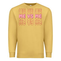 Antique Gold me vs me Premium Sweatshirt - MaliasSmallBusiness