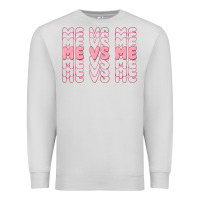 Dove Grey me vs me Premium Sweatshirt - MaliasSmallBusiness
