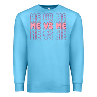 Ocean Blue me vs me Premium Sweatshirt - MaliasSmallBusiness