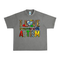Tornado i love someone with autism Urban Heavy Tee - Zillion Design Studio