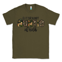 Army Green auntie Classic Tee - CowhideDigitalArt