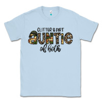 Dusty Blue auntie Classic Tee - CowhideDigitalArt