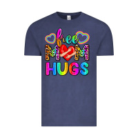 Vintage Denim free mom hugs Vintage Tee - Zillion Design Studio
