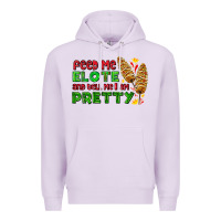 Lilac feed me elote and tell me i am pretty Premium Hoodie - AdoDesignShop
