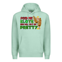 Seafoam feed me elote and tell me i am pretty Premium Hoodie - AdoDesignShop