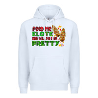 White feed me elote and tell me i am pretty Premium Hoodie - AdoDesignShop