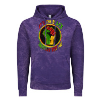 Cloud Purple it's the black history for me Vintage Hoodie - Zillion Design Studio