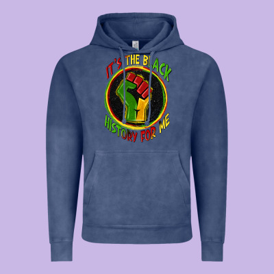 It's The Black History For Me Vintage Hoodie Designed By Zillion Design Studio