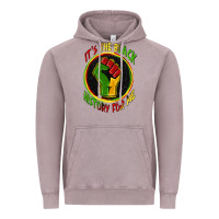Vintage Zinc it's the black history for me Vintage Hoodie - Zillion Design Studio
