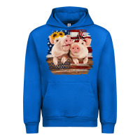 Cobalt Cute Couple American Pigs Urban Hoodie - Bettercallsaul