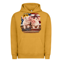 Pigment Peanut Butter Cute Couple American Pigs Urban Hoodie - Bettercallsaul