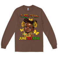 Chestnut little miss juneteenth Long Sleeve Tee - HRA Design Shop