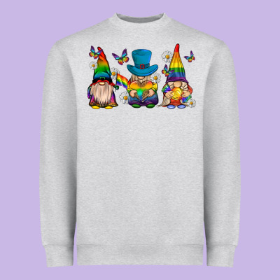 Heavyweight Sweatshirt pride gnomies