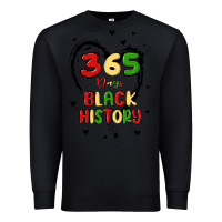 Black 365 days Premium Sweatshirt - MaliasSmallBusiness