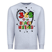 Heather Grey 365 days Premium Sweatshirt - MaliasSmallBusiness