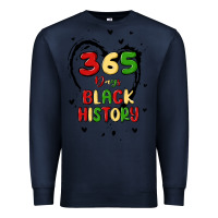 Navy 365 days Premium Sweatshirt - MaliasSmallBusiness