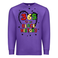 Purple 365 days Premium Sweatshirt - MaliasSmallBusiness