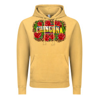 Vintage Mustard chingona Vintage Hoodie - Zillion Design Studio