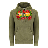 Vintage Olive chingona Vintage Hoodie - Zillion Design Studio