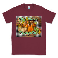 Burgundy hey there pumpkin mouse pad Classic Tee - BundleAndBundleShop