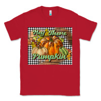 Red hey there pumpkin mouse pad Classic Tee - BundleAndBundleShop