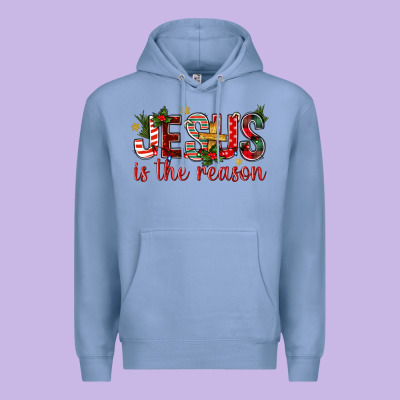 Jesus Is The Reason Christmas Bbs Premium Hoodie Designed By Bundleandbundleshop