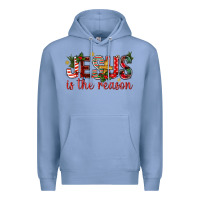 Colony Blue jesus is the reason christmas bbs Premium Hoodie - BundleAndBundleShop