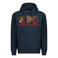 Navy jesus is the reason christmas bbs Premium Hoodie - BundleAndBundleShop