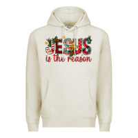 Oatmeal Heather jesus is the reason christmas bbs Premium Hoodie - BundleAndBundleShop