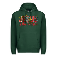 Sports Green jesus is the reason christmas bbs Premium Hoodie - BundleAndBundleShop