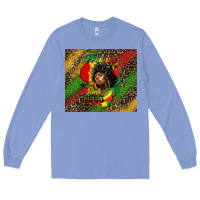 Colony Blue free ish since 1865 Long Sleeve Tee - HRA Design Shop