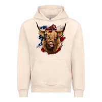 Sandshell American Highland Cow Urban Hoodie - Bettercallsaul