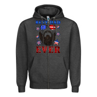 Charcoal Heather best dad ever american flag Zipper Hoodie - Artiststas