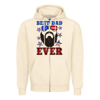 Sandshell best dad ever american flag Zipper Hoodie - Artiststas