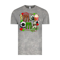 Cloud Rock mama soccer with popcorn Vintage Tee - texasbilliewilder