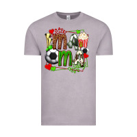 Vintage Zinc mama soccer with popcorn Vintage Tee - texasbilliewilder