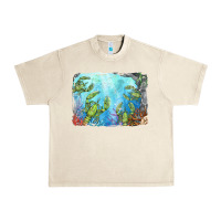Sandshell lobster background Urban Heavy Tee - BarkalooDesign