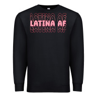 Black latina af Premium Sweatshirt - MaliasSmallBusiness