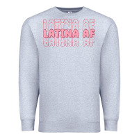 Heather Grey latina af Premium Sweatshirt - MaliasSmallBusiness