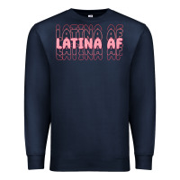Navy latina af Premium Sweatshirt - MaliasSmallBusiness