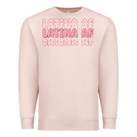 Pale Pink latina af Premium Sweatshirt - MaliasSmallBusiness