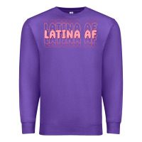 Purple latina af Premium Sweatshirt - MaliasSmallBusiness