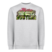 Heather Grey mother hustler Heavyweight Sweatshirt - Zillion Design Studio