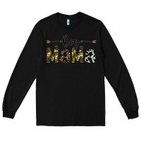 Black boy mama Long Sleeve Tee - CowhideDigitalArt