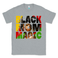 Heather Grey black mom magic juneteenth Classic Tee - HRA Design Shop