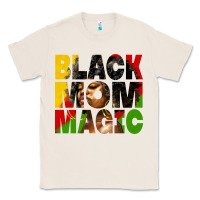 Natural black mom magic juneteenth Classic Tee - HRA Design Shop