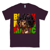 Plum black mom magic juneteenth Classic Tee - HRA Design Shop