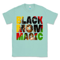 Seafoam black mom magic juneteenth Classic Tee - HRA Design Shop