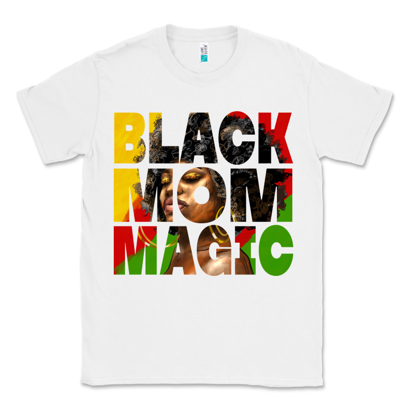 Black Mom Magic Juneteenth Classic Tee by HRA Design Shop | Teevron